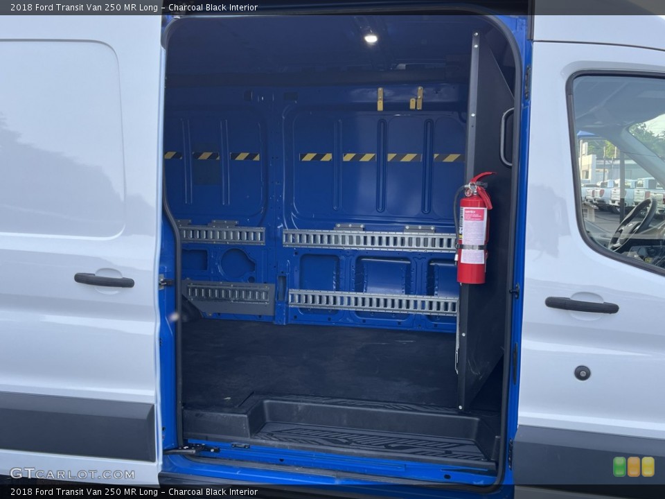 Charcoal Black Interior Trunk for the 2018 Ford Transit Van 250 MR Long #144420145