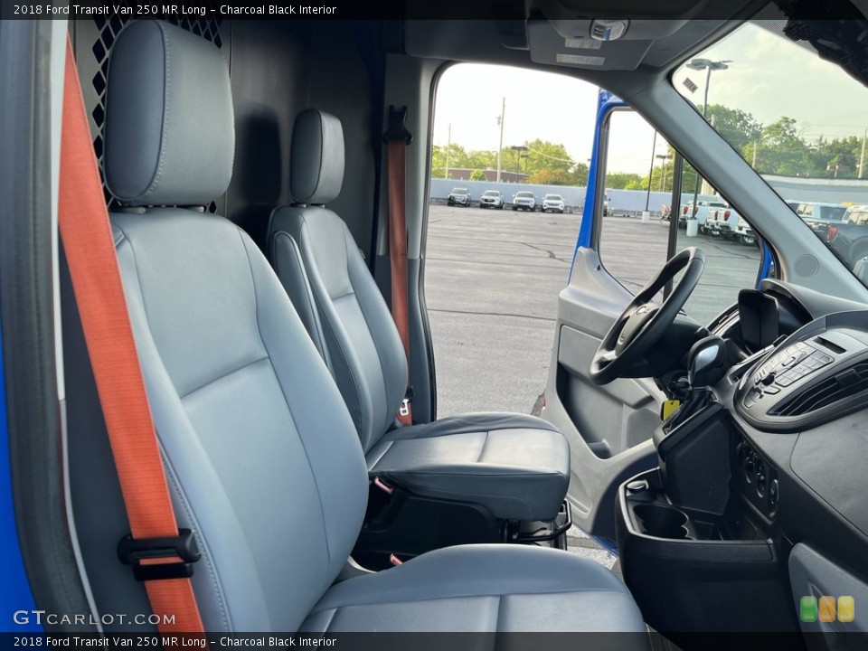 Charcoal Black 2018 Ford Transit Interiors