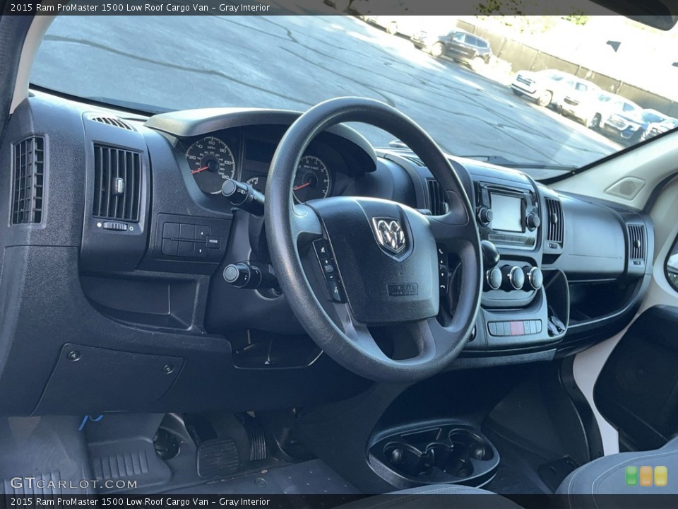 Gray Interior Dashboard for the 2015 Ram ProMaster 1500 Low Roof Cargo Van #144420953