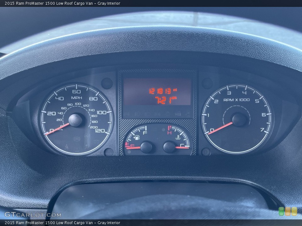 Gray Interior Gauges for the 2015 Ram ProMaster 1500 Low Roof Cargo Van #144420974