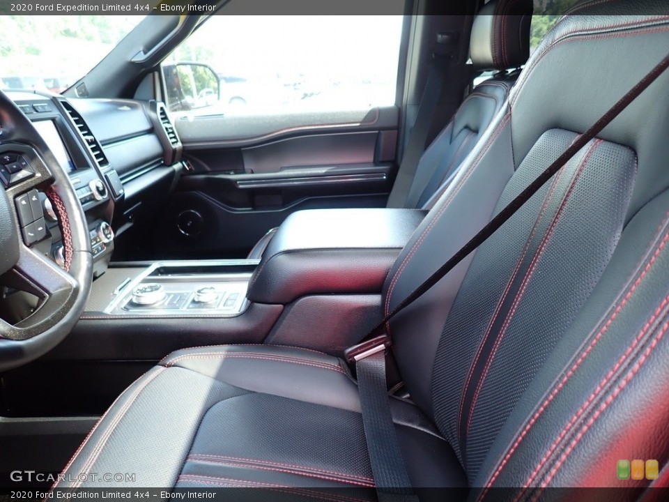 Ebony Interior Front Seat for the 2020 Ford Expedition Limited 4x4 #144421010