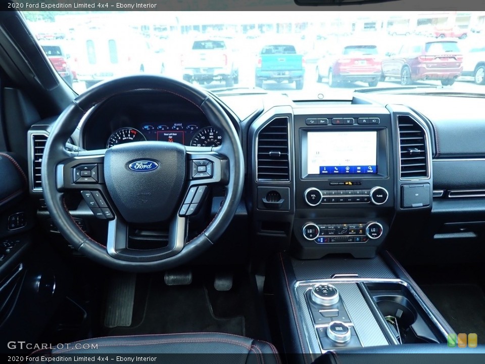 Ebony Interior Dashboard for the 2020 Ford Expedition Limited 4x4 #144421043