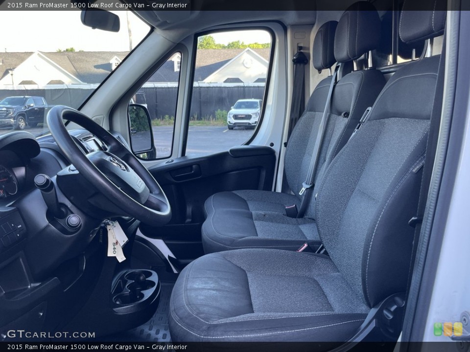 Gray 2015 Ram ProMaster Interiors