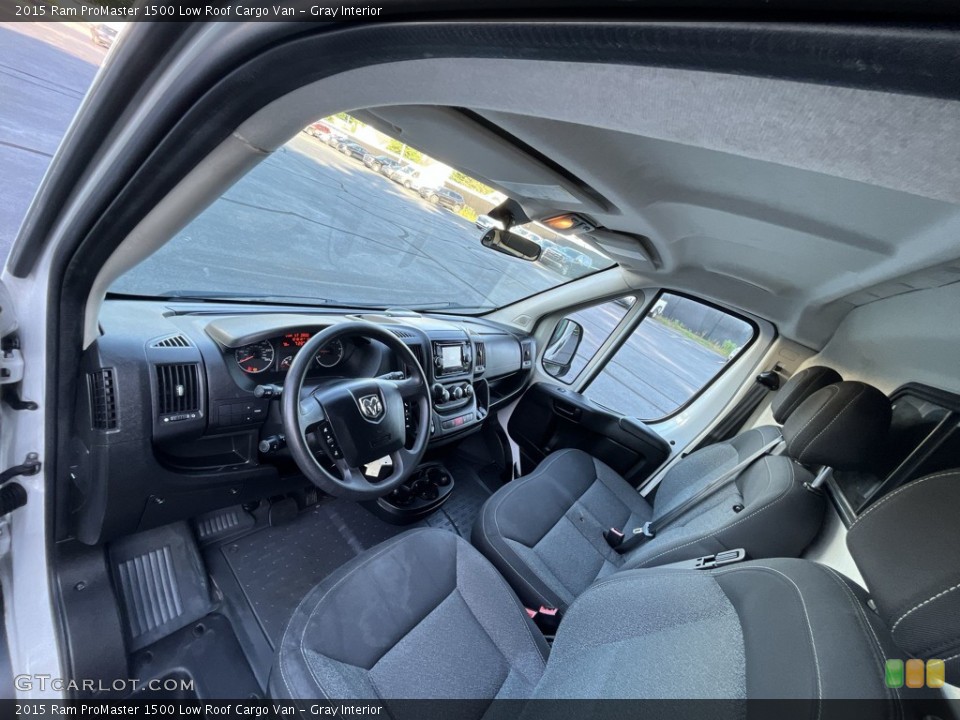 Gray Interior Photo for the 2015 Ram ProMaster 1500 Low Roof Cargo Van #144421149