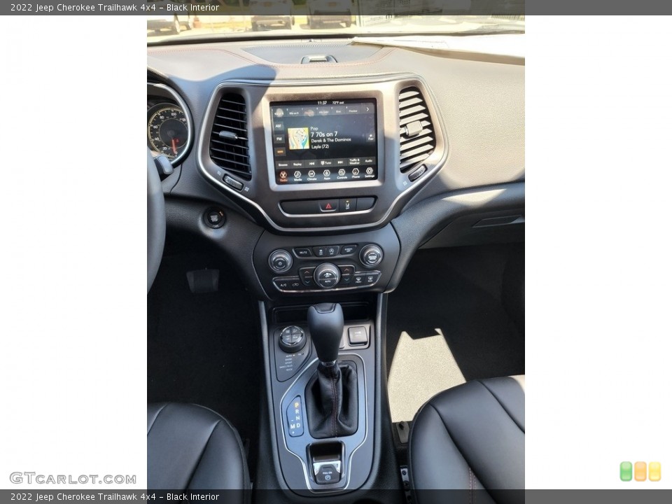Black Interior Controls for the 2022 Jeep Cherokee Trailhawk 4x4 #144421385