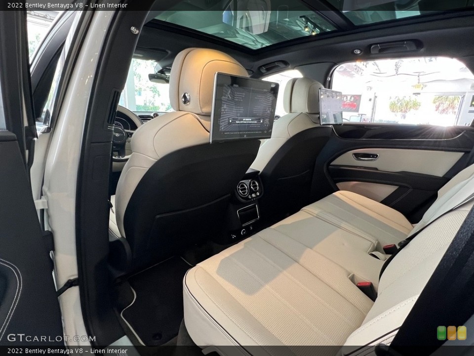 Linen Interior Rear Seat for the 2022 Bentley Bentayga V8 #144422060