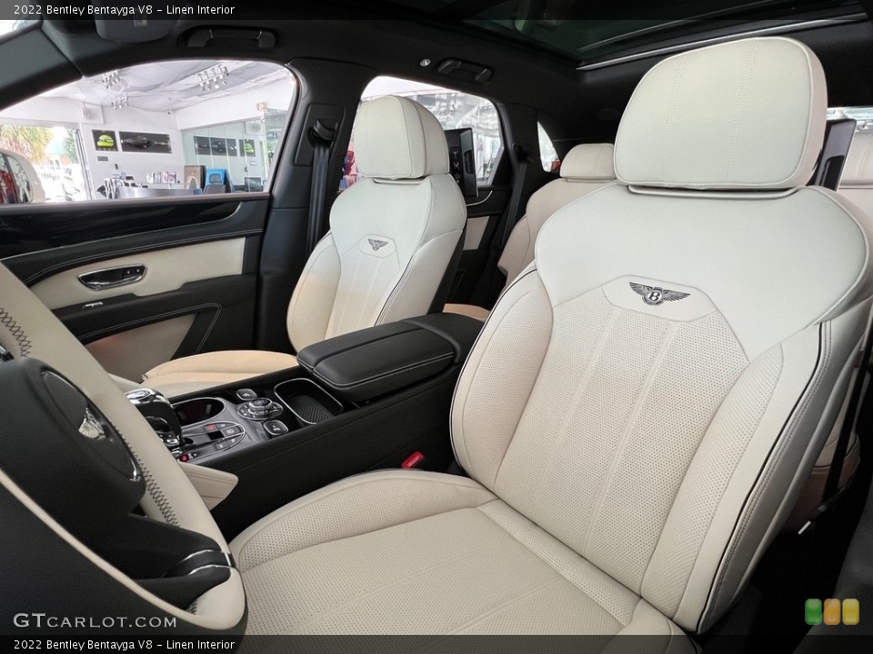 Linen Interior Front Seat for the 2022 Bentley Bentayga V8 #144422102