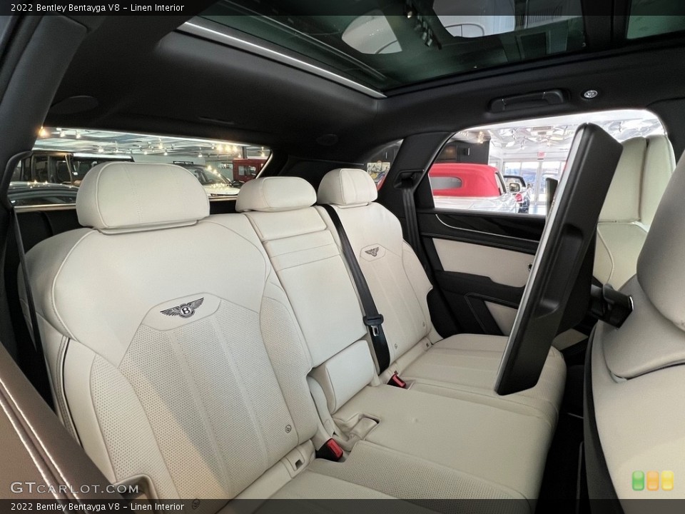 Linen Interior Rear Seat for the 2022 Bentley Bentayga V8 #144422189