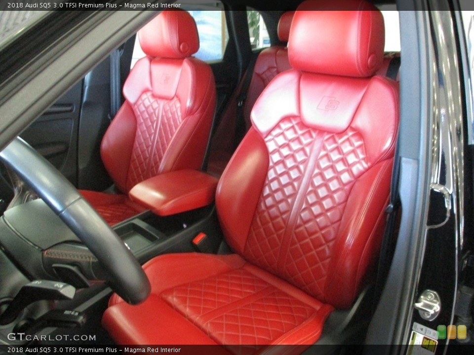 Magma Red 2018 Audi SQ5 Interiors