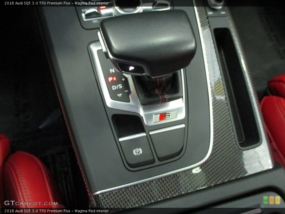 Magma Red Interior Transmission for the 2018 Audi SQ5 3.0 TFSI Premium Plus #144422801
