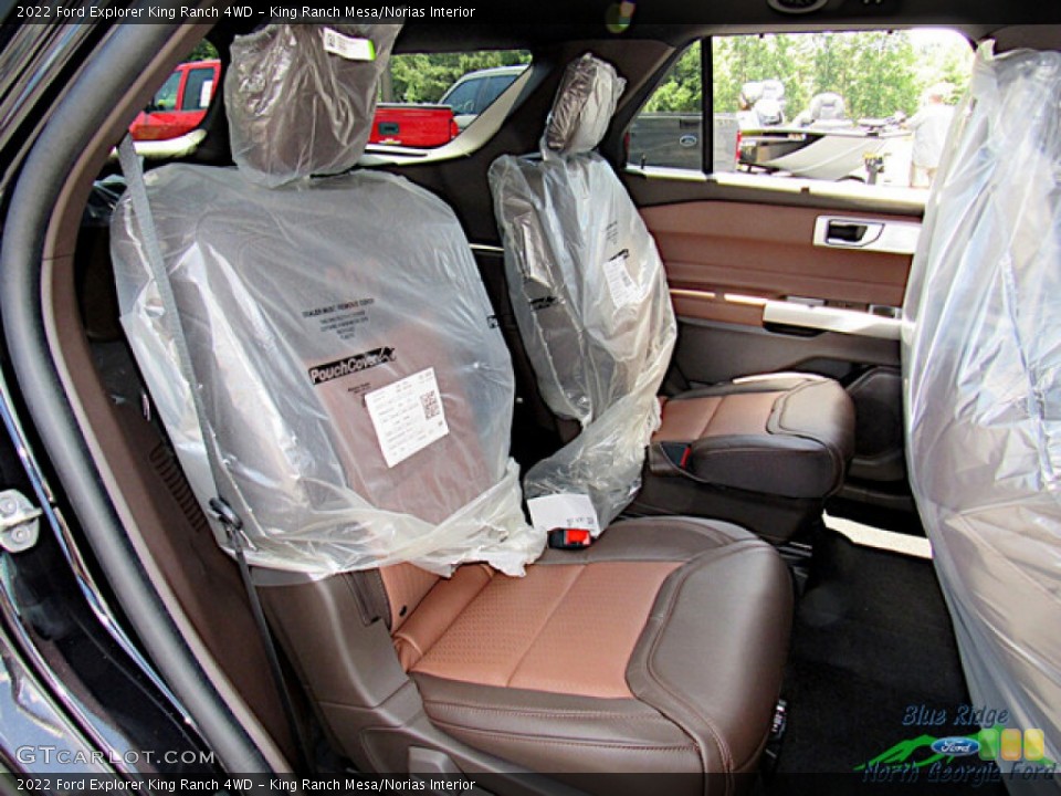 King Ranch Mesa/Norias Interior Rear Seat for the 2022 Ford Explorer King Ranch 4WD #144423996