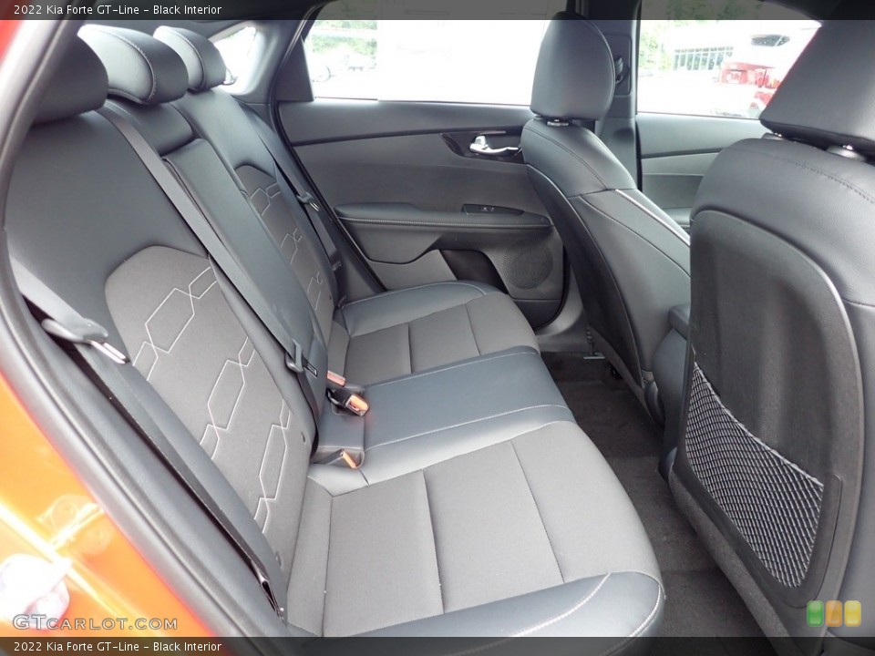 Black Interior Rear Seat for the 2022 Kia Forte GT-Line #144426163