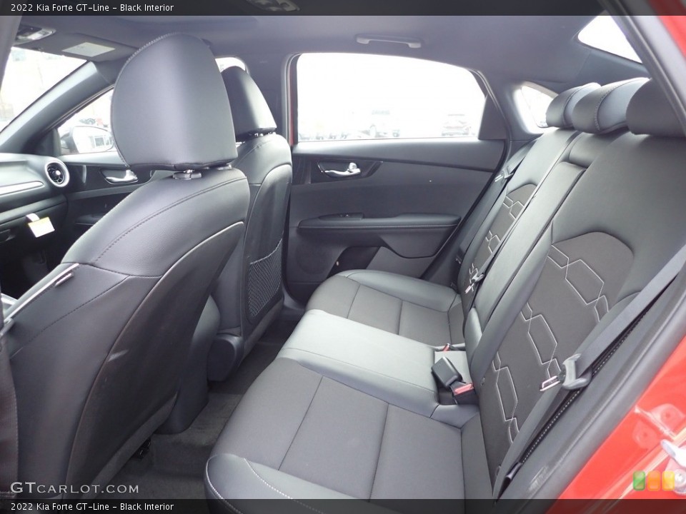 Black Interior Rear Seat for the 2022 Kia Forte GT-Line #144426205