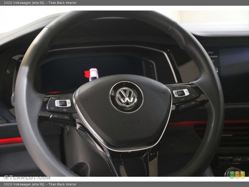 Titan Black Interior Steering Wheel for the 2020 Volkswagen Jetta SEL #144427735
