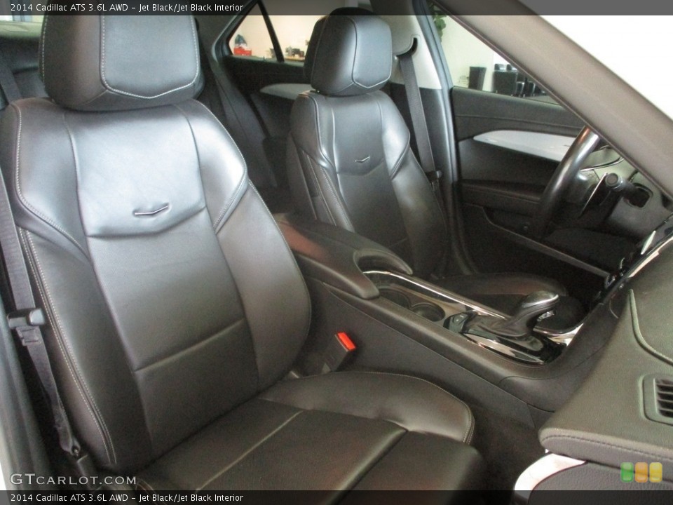 Jet Black/Jet Black Interior Front Seat for the 2014 Cadillac ATS 3.6L AWD #144429487