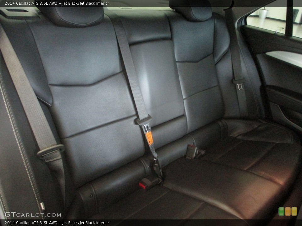Jet Black/Jet Black Interior Rear Seat for the 2014 Cadillac ATS 3.6L AWD #144429523