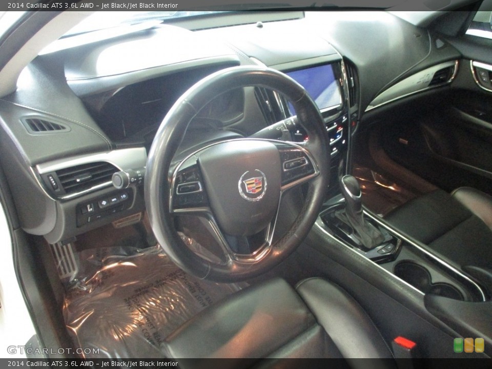 Jet Black/Jet Black Interior Front Seat for the 2014 Cadillac ATS 3.6L AWD #144429580