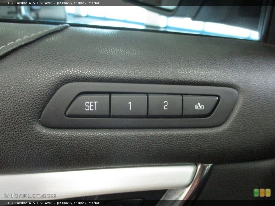 Jet Black/Jet Black Interior Controls for the 2014 Cadillac ATS 3.6L AWD #144429742