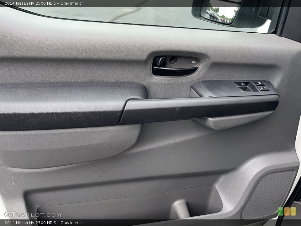 Gray Interior Door Panel for the 2014 Nissan NV 2500 HD S #144432762
