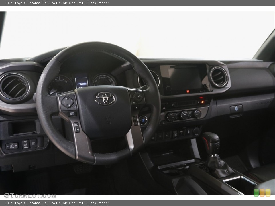 Black Interior Dashboard for the 2019 Toyota Tacoma TRD Pro Double Cab 4x4 #144434487