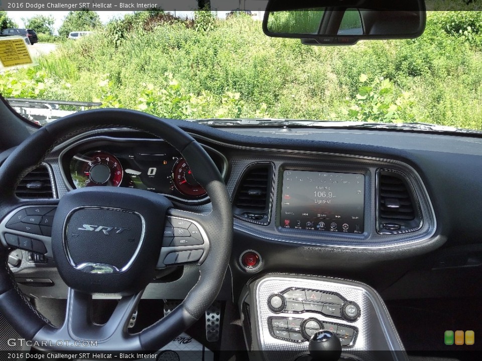 Black Interior Dashboard for the 2016 Dodge Challenger SRT Hellcat #144434967