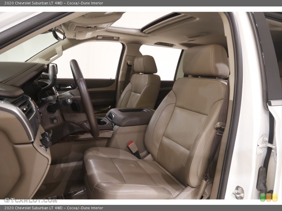 Cocoa/­Dune Interior Photo for the 2020 Chevrolet Suburban LT 4WD #144435999