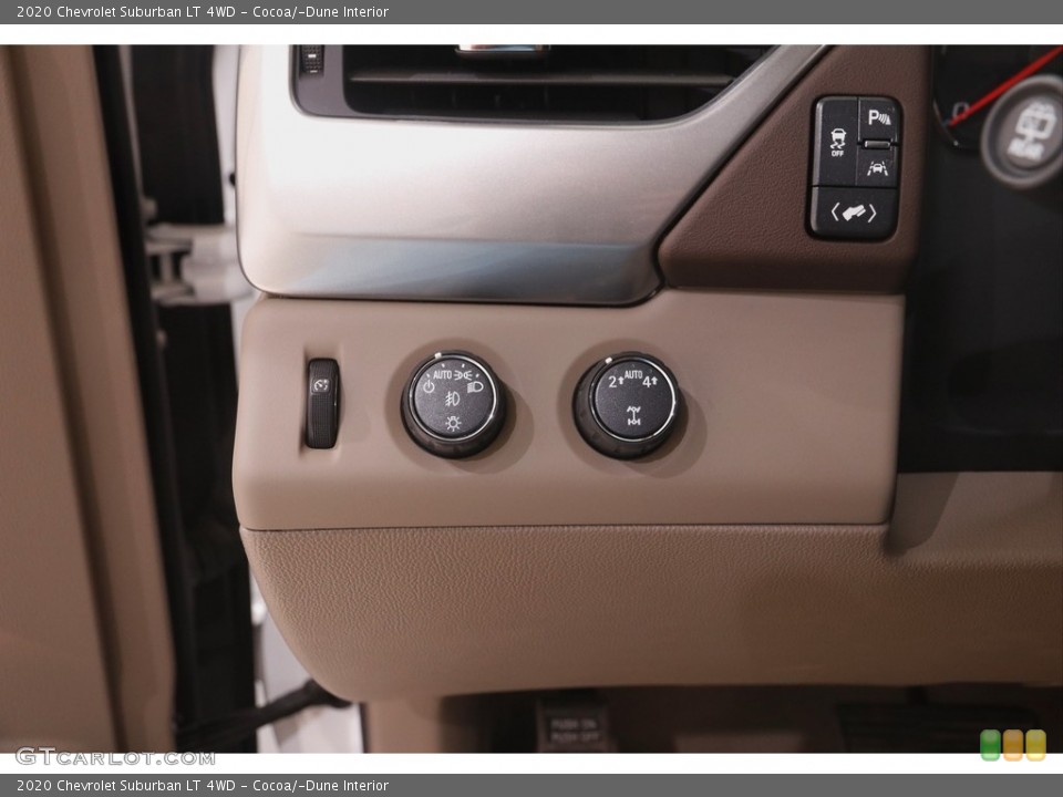 Cocoa/­Dune Interior Controls for the 2020 Chevrolet Suburban LT 4WD #144436014