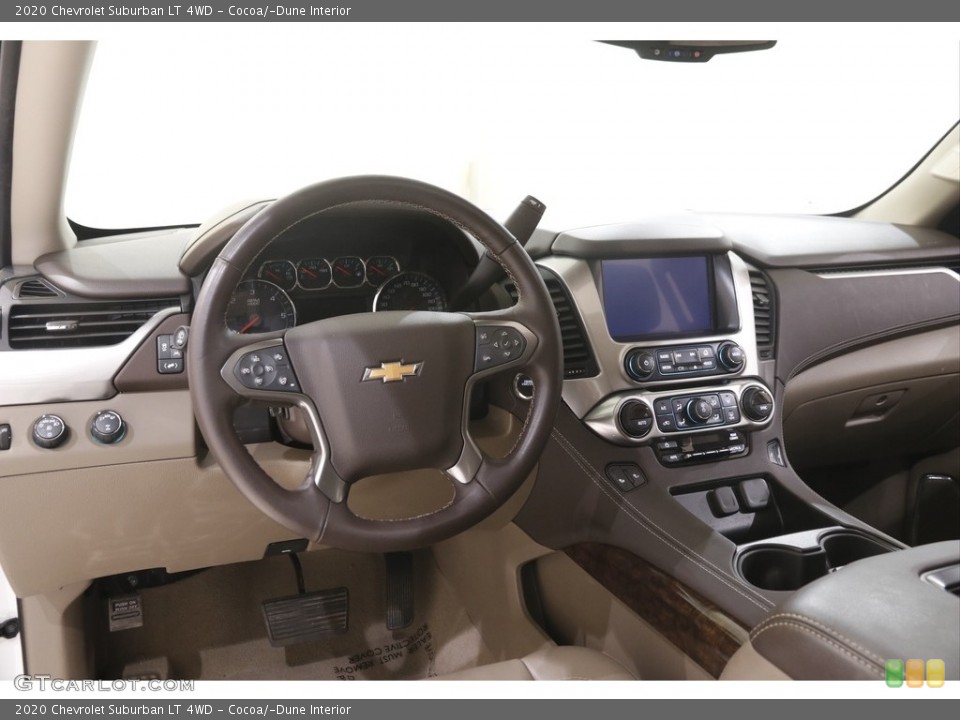Cocoa/­Dune Interior Dashboard for the 2020 Chevrolet Suburban LT 4WD #144436029