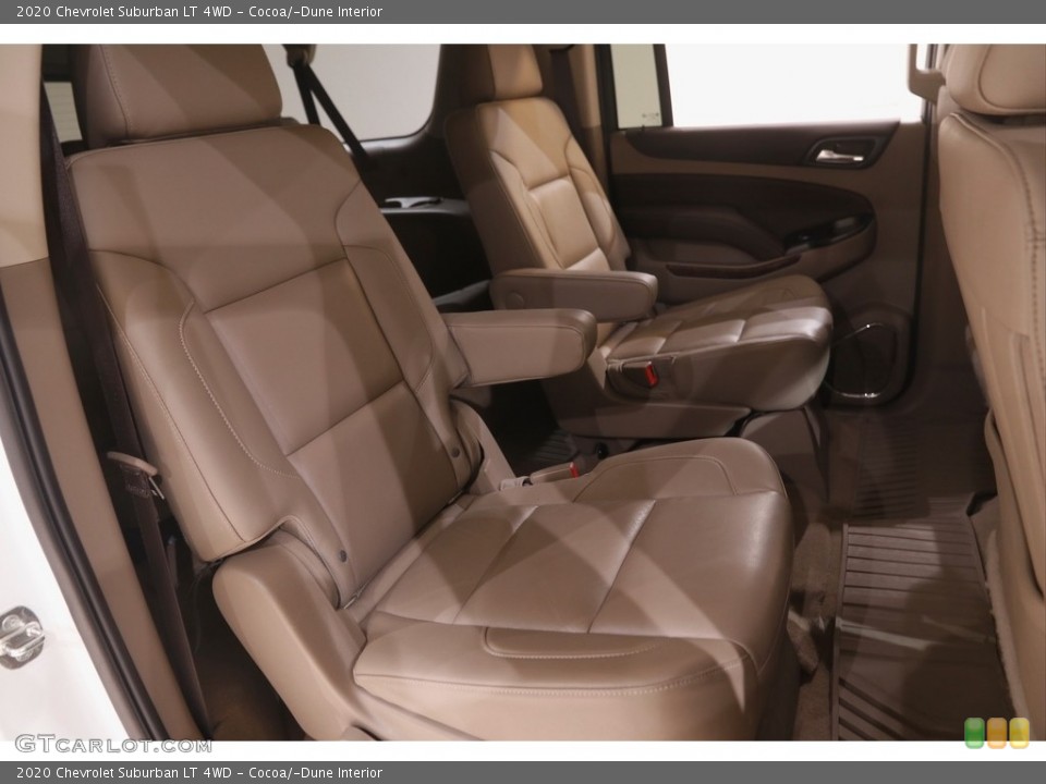 Cocoa/­Dune Interior Rear Seat for the 2020 Chevrolet Suburban LT 4WD #144436188