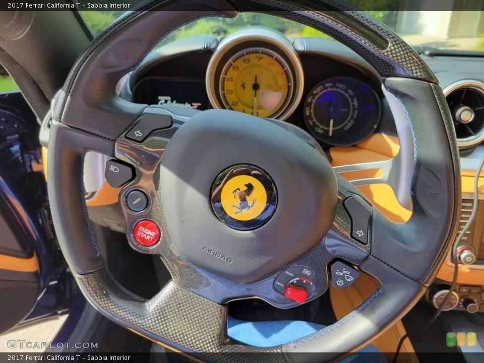 Sabbia Interior Steering Wheel for the 2017 Ferrari California T #144436346