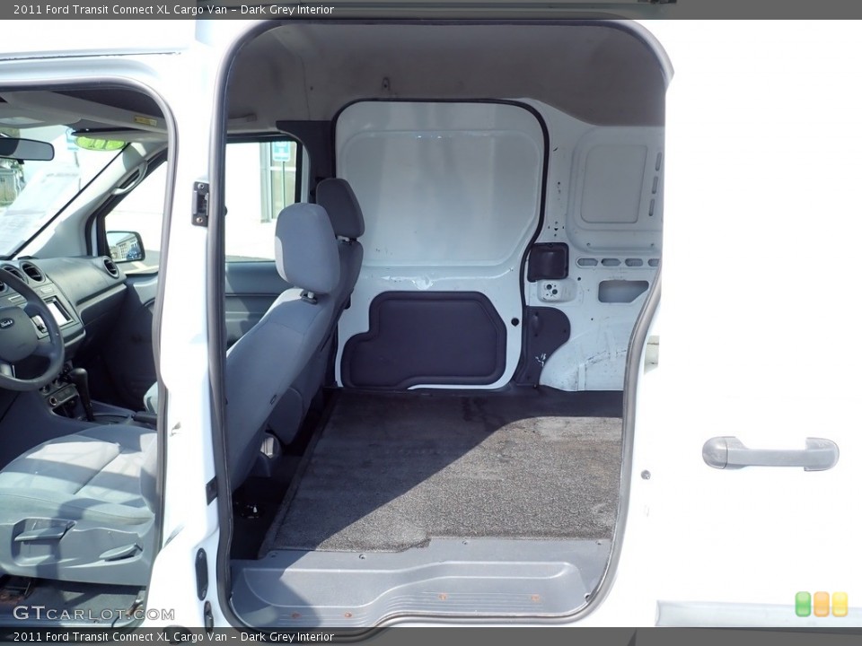 Dark Grey Interior Rear Seat for the 2011 Ford Transit Connect XL Cargo Van #144439806