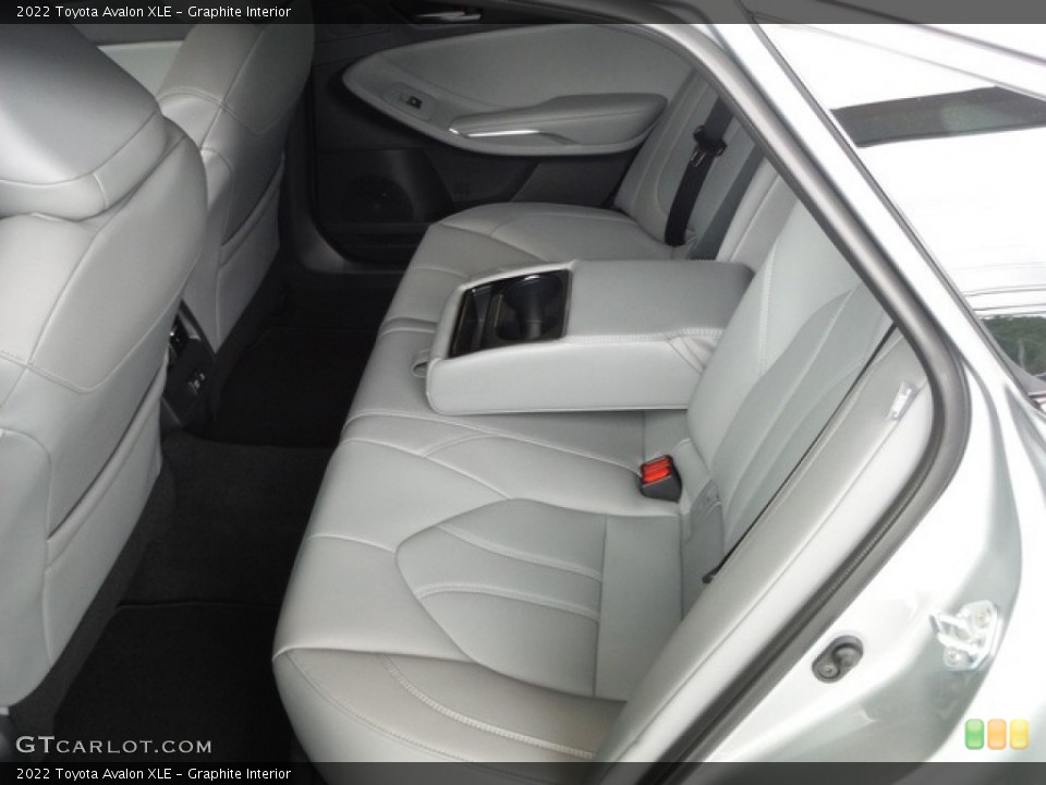 Graphite Interior Rear Seat for the 2022 Toyota Avalon XLE #144441294