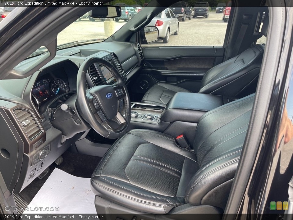 Ebony Interior Photo for the 2019 Ford Expedition Limited Max 4x4 #144441387