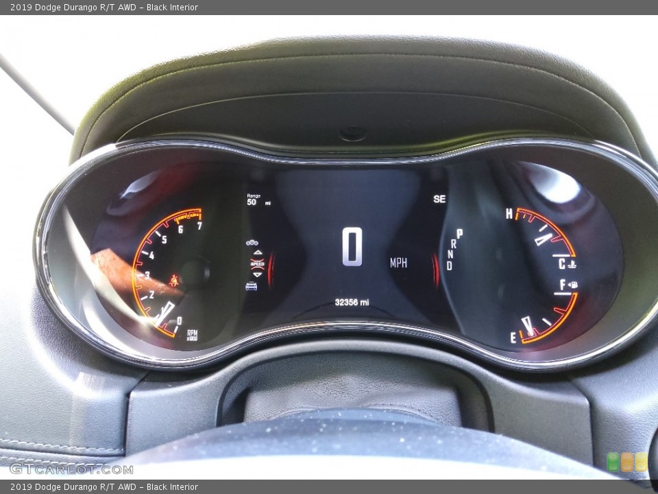 Black Interior Gauges for the 2019 Dodge Durango R/T AWD #144441620