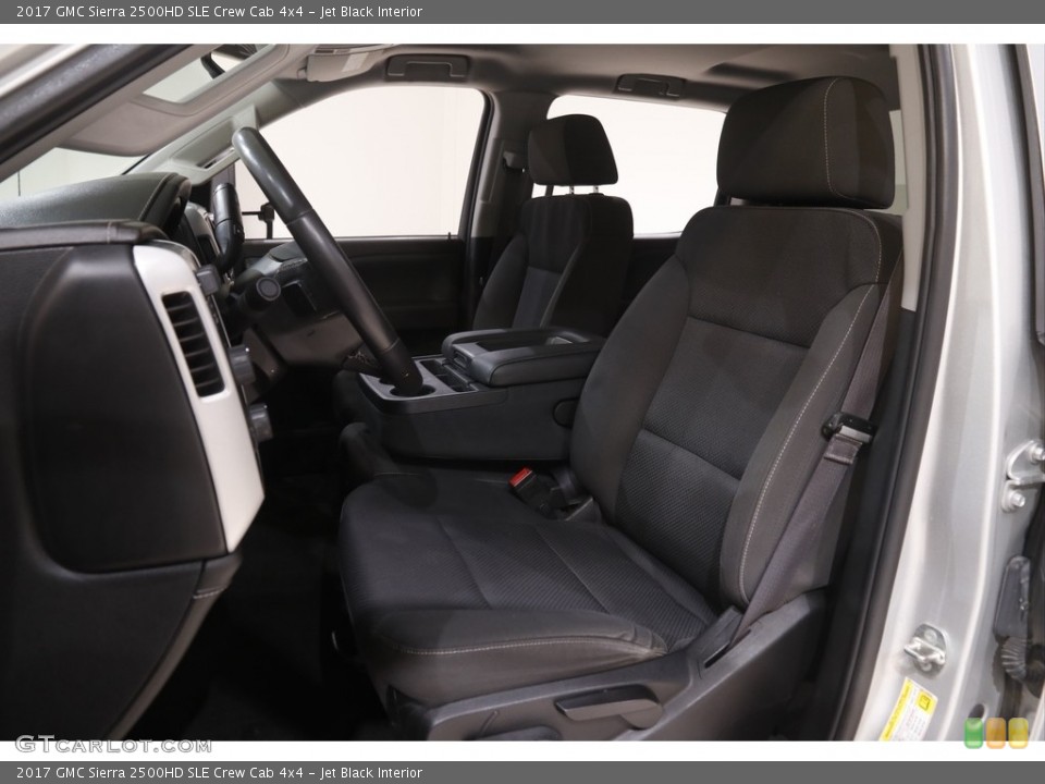 Jet Black 2017 GMC Sierra 2500HD Interiors