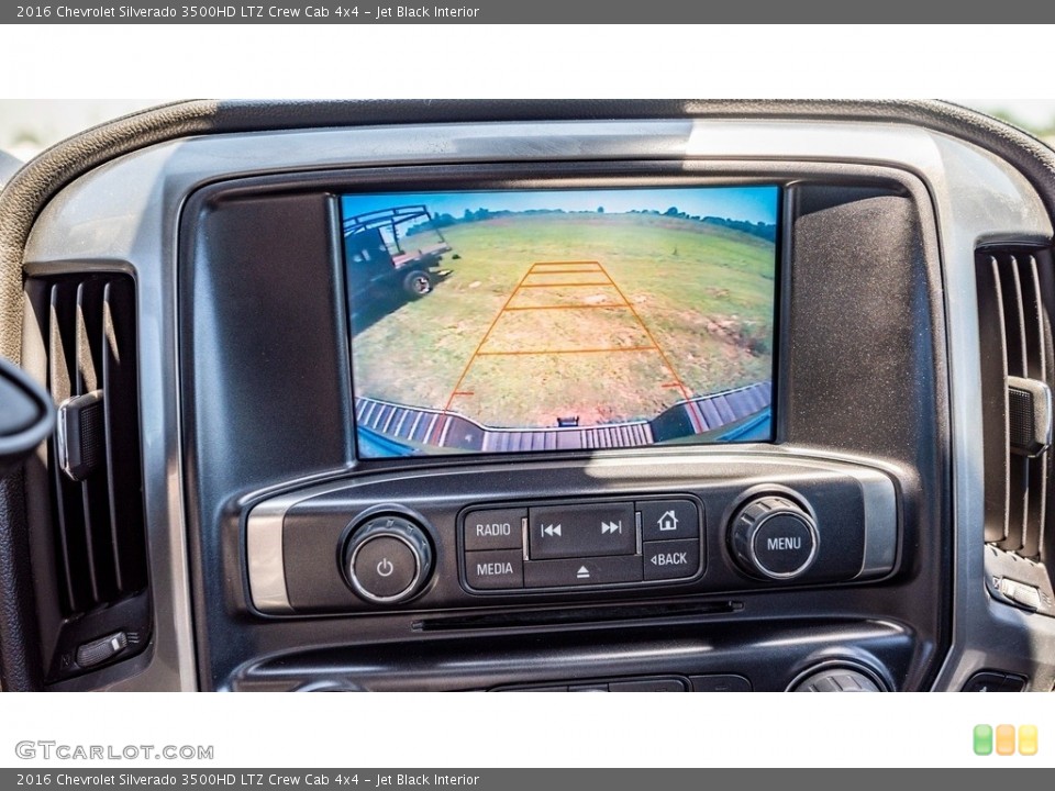 Jet Black Interior Controls for the 2016 Chevrolet Silverado 3500HD LTZ Crew Cab 4x4 #144446633
