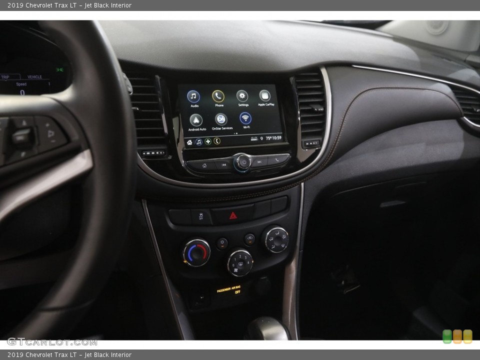Jet Black Interior Controls for the 2019 Chevrolet Trax LT #144450241