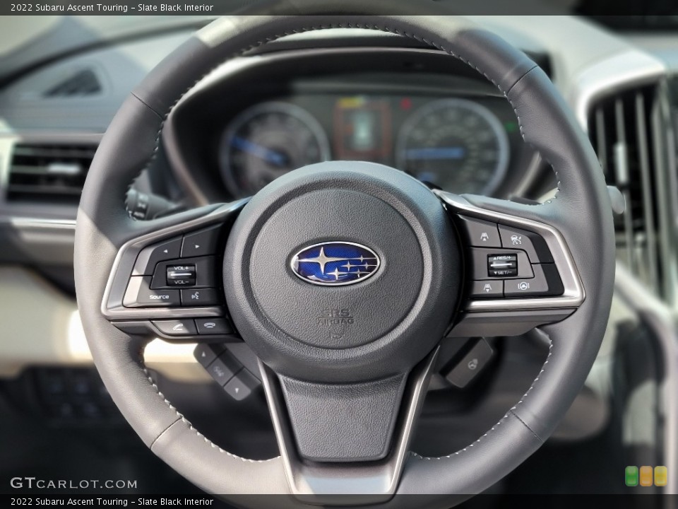 Slate Black Interior Steering Wheel for the 2022 Subaru Ascent Touring #144451978