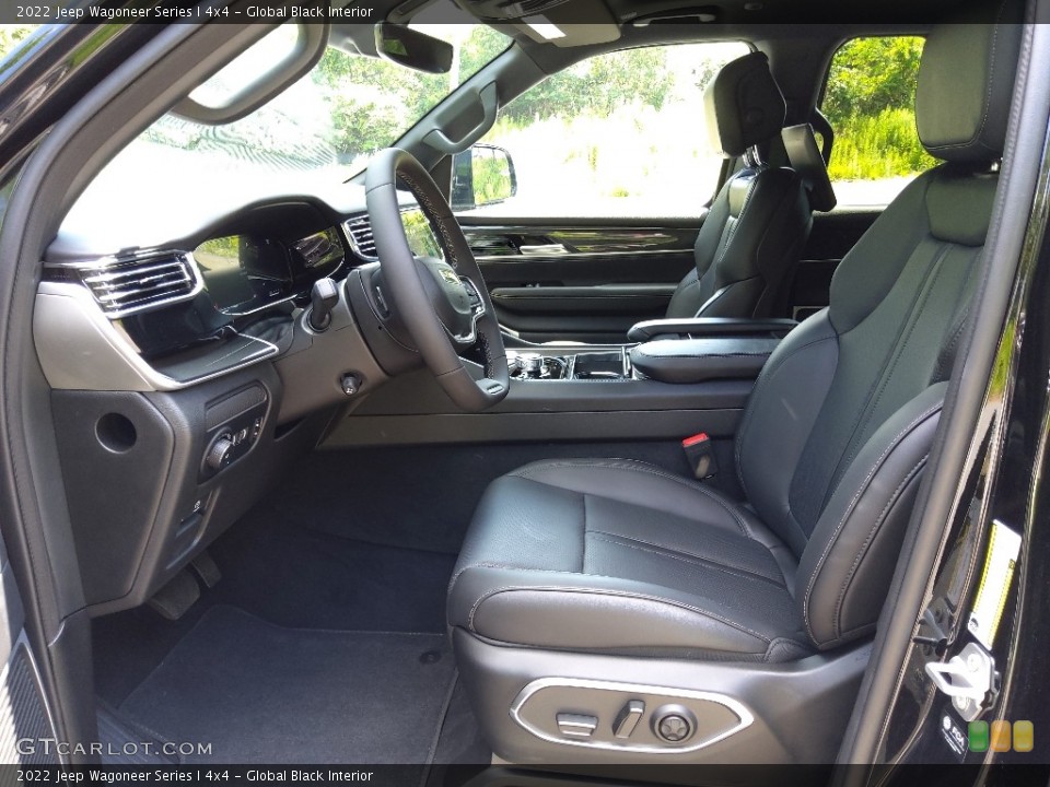 Global Black Interior Photo for the 2022 Jeep Wagoneer Series I 4x4 #144452116
