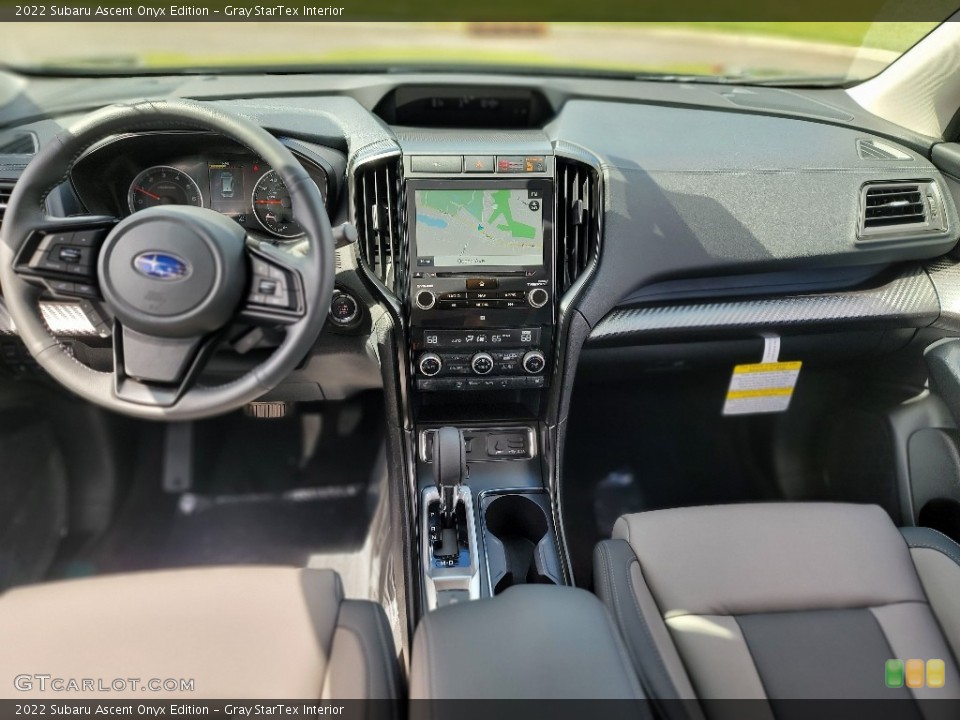 Gray StarTex Interior Dashboard for the 2022 Subaru Ascent Onyx Edition #144452392
