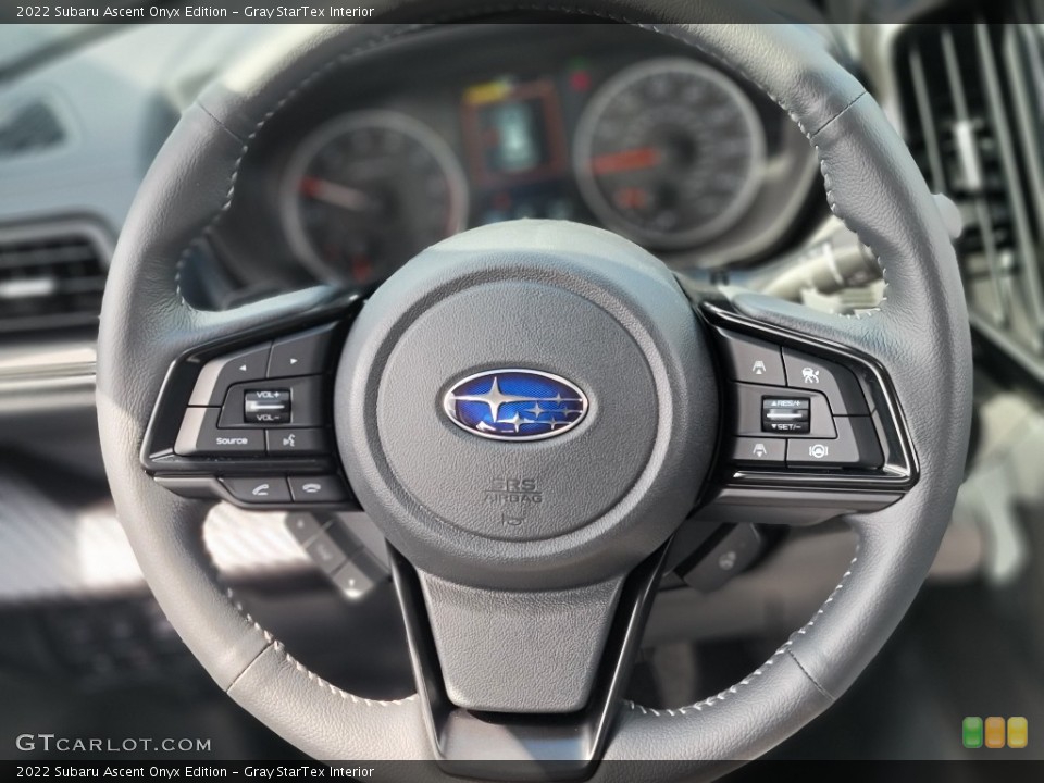 Gray StarTex Interior Steering Wheel for the 2022 Subaru Ascent Onyx Edition #144452437