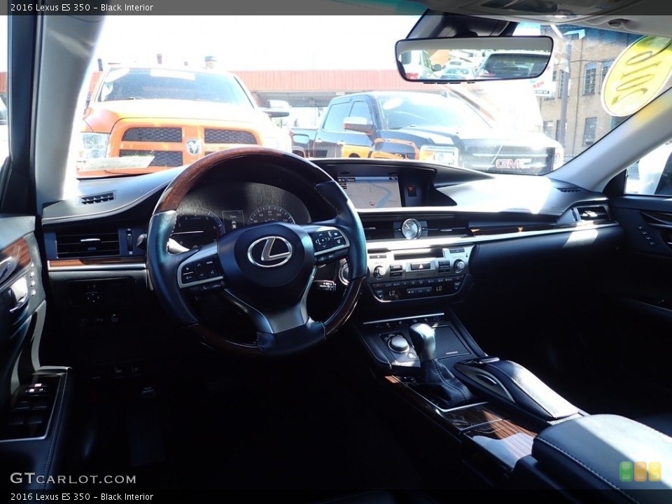 Black Interior Dashboard for the 2016 Lexus ES 350 #144454672
