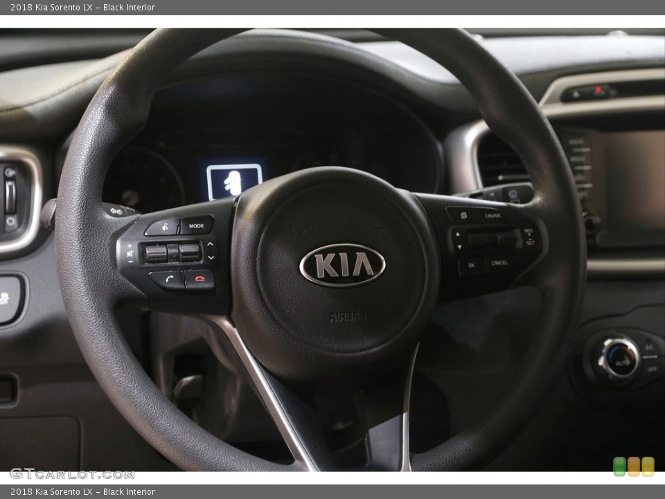 Black Interior Steering Wheel for the 2018 Kia Sorento LX #144455251