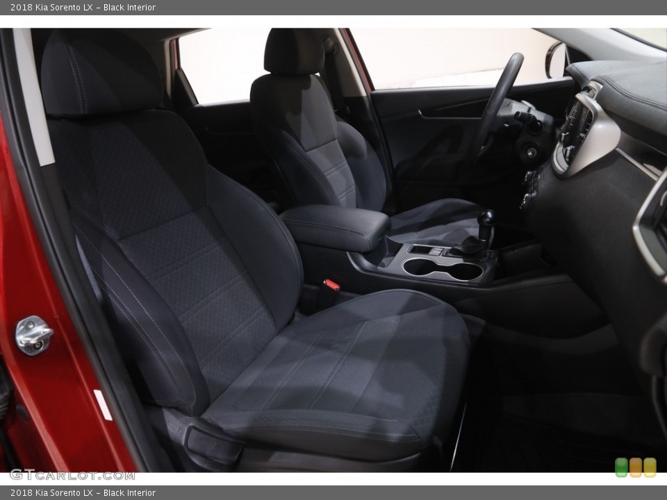 Black 2018 Kia Sorento Interiors