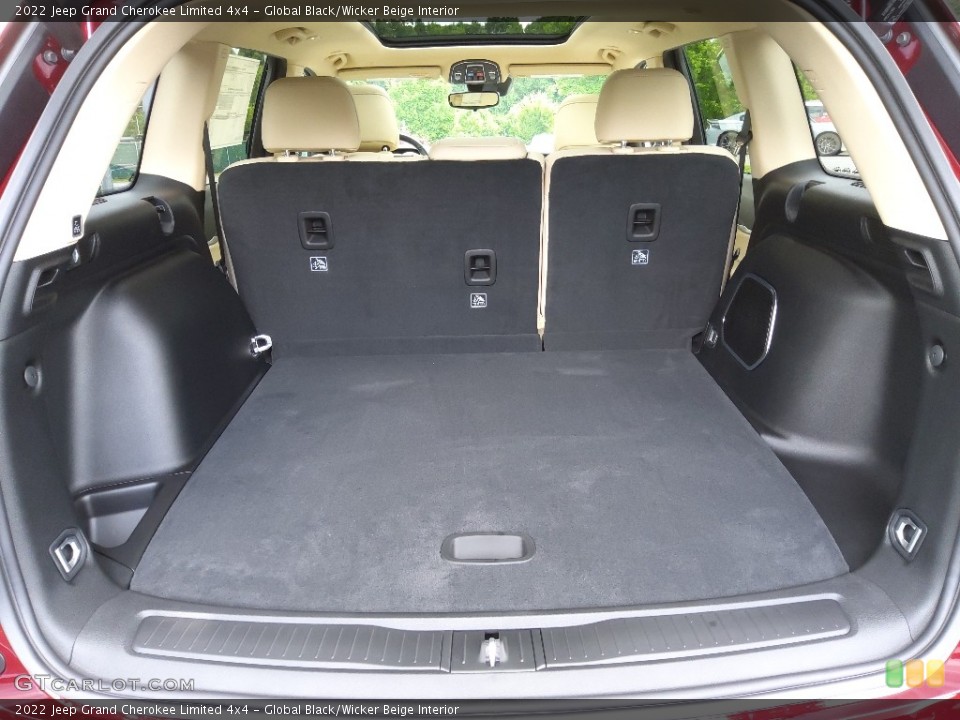 Global Black/Wicker Beige Interior Trunk for the 2022 Jeep Grand Cherokee Limited 4x4 #144460741