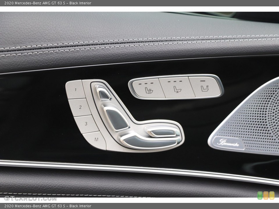 Black Interior Controls for the 2020 Mercedes-Benz AMG GT 63 S #144460813