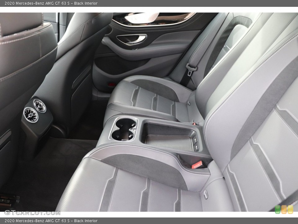Black Interior Rear Seat for the 2020 Mercedes-Benz AMG GT 63 S #144460870
