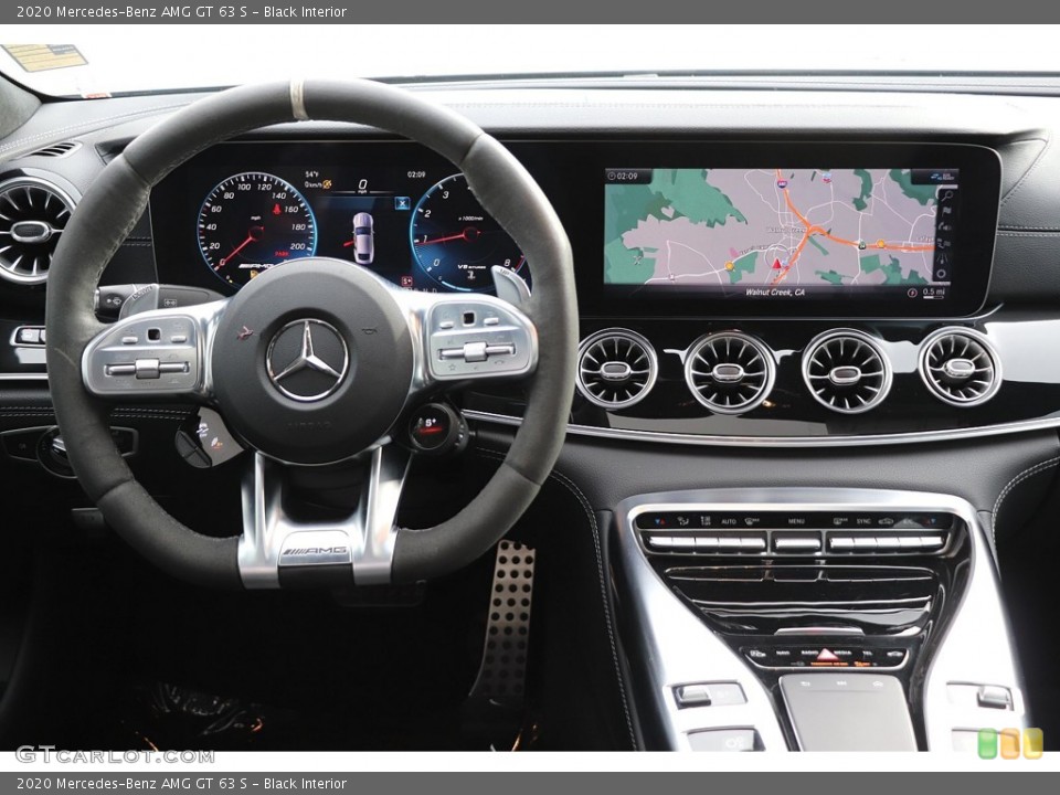 Black Interior Navigation for the 2020 Mercedes-Benz AMG GT 63 S #144460924
