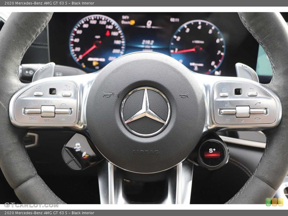 Black Interior Steering Wheel for the 2020 Mercedes-Benz AMG GT 63 S #144461197
