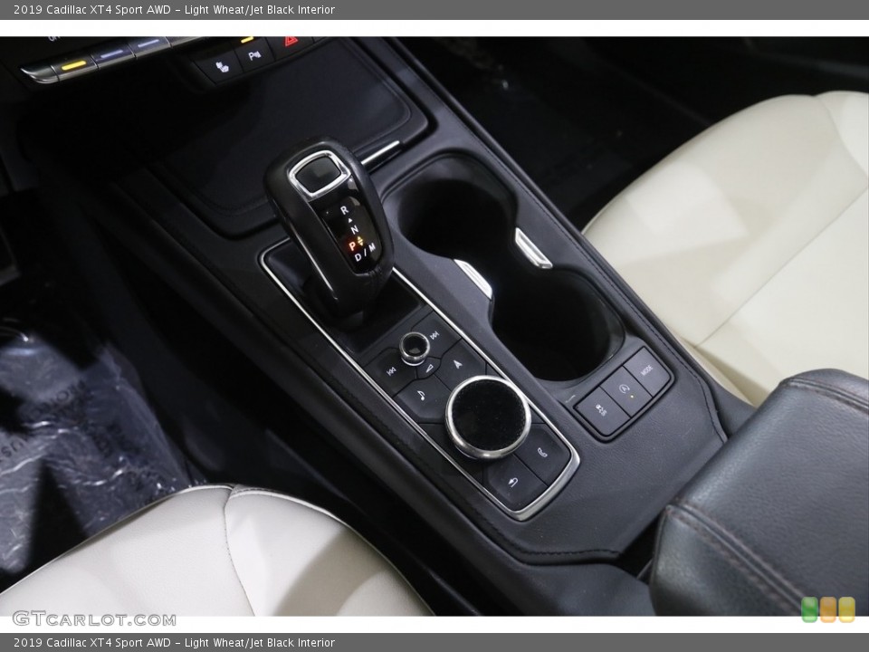 Light Wheat/Jet Black Interior Transmission for the 2019 Cadillac XT4 Sport AWD #144461746